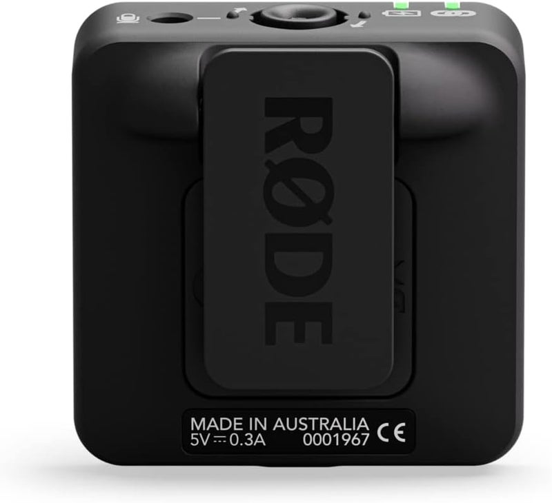 RODE RØDE Wireless ME TX Ultra-compact Wireless Transmitter with Built-in Microphone, On-board Recording and up to 200m Range for Filmmaking, Interviews and Content Creation (Transmitter Only) - Image 4